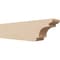 Ekena Millwork 4in. W x 6in. H x 24in. L New Brighton Woodgrain TimberThane Rafter Tail, Primed Tan RFTUR04X06X24NEBRCPR - alternate 1